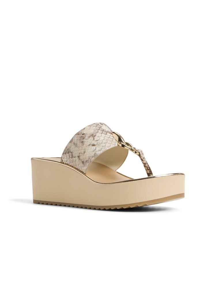 Aldo PENELOPY Gold Ladies EVA Wedges-image-18