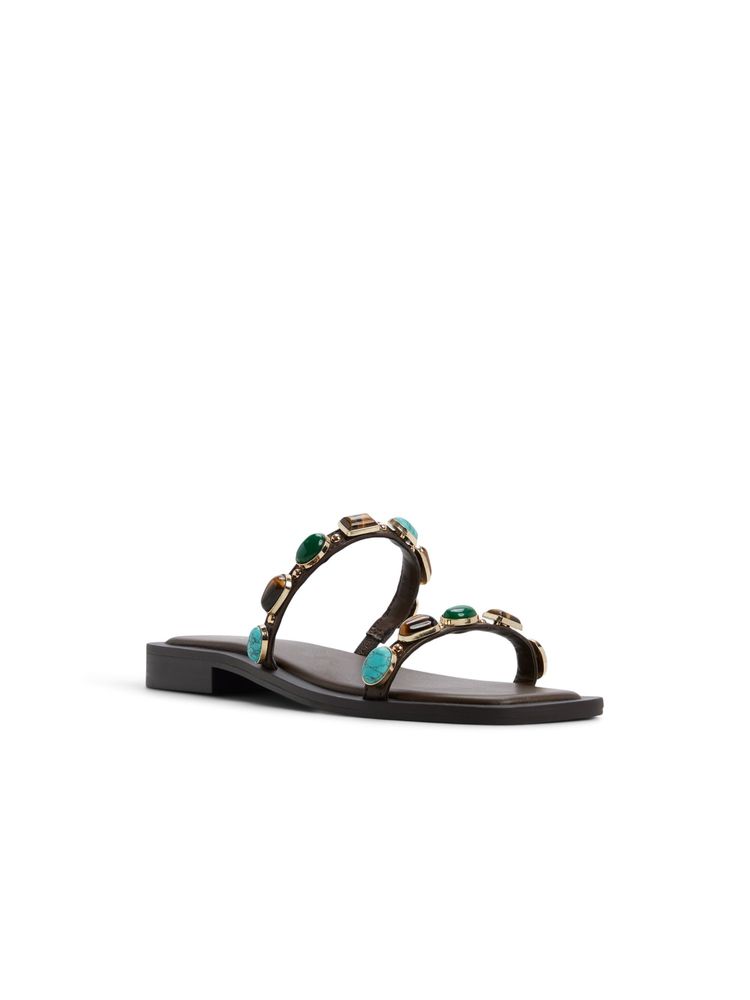 Aldo SAPPHIRA Brown Ladies Flats-image-23