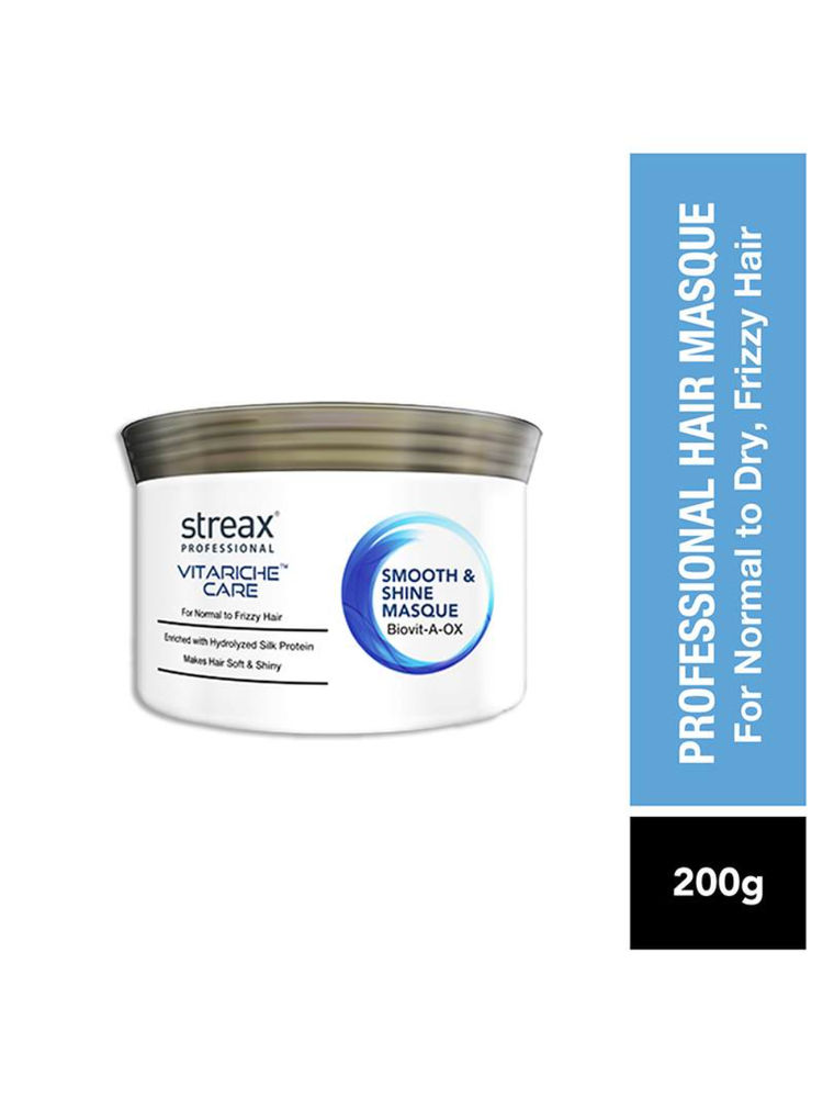 Streax Professional Vitariche Care Smooth & Shine Hair Masque For Frizzy & Dry hair-picture-13