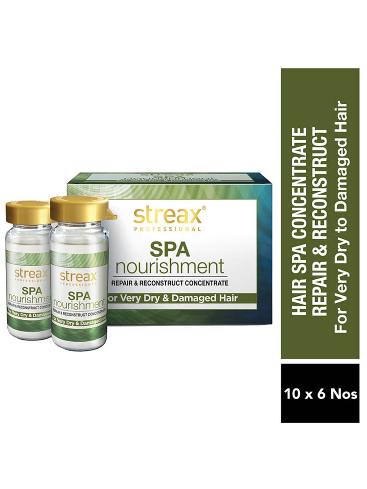 Streax Professional Spa Nourishment Repair & reconstruct Concentrate, For Dry Damaged Hair-picture-21