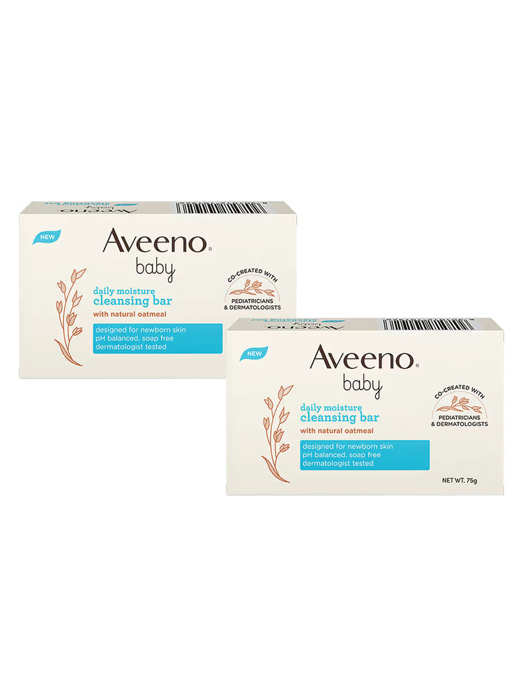 Aveeno Baby DM Cleansing Bar - Pack Of 2-picture-17