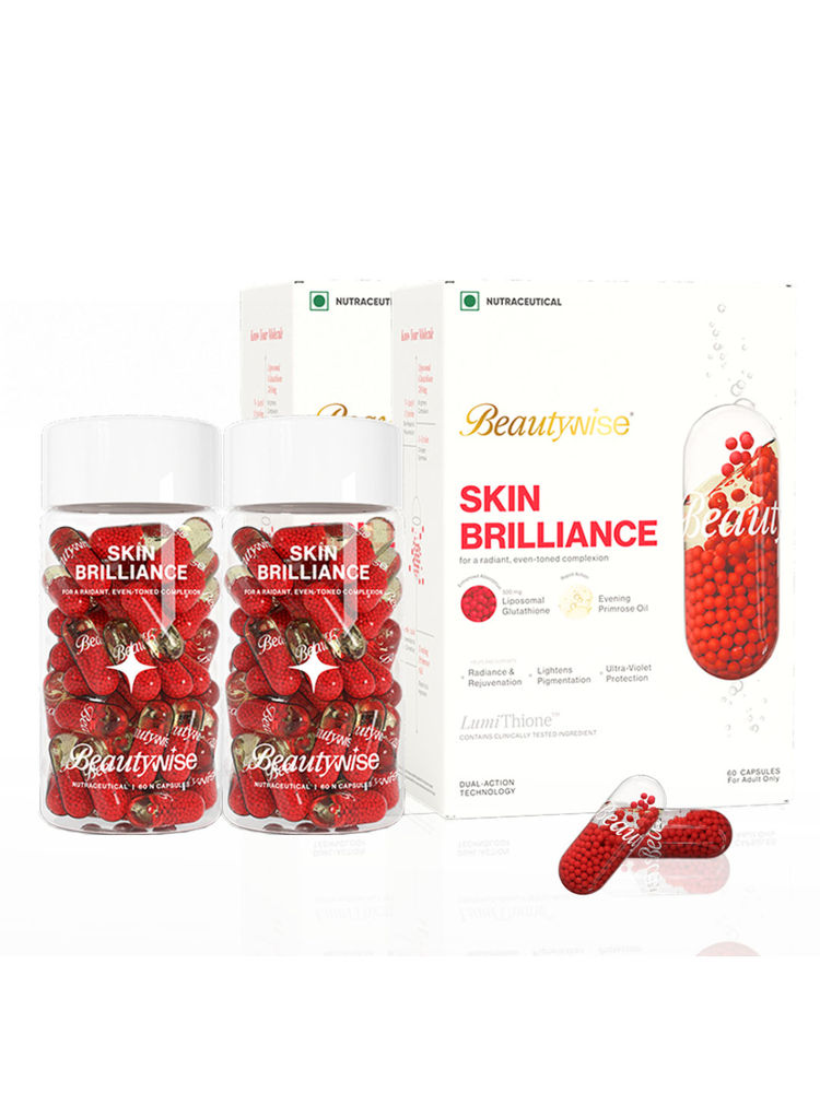 Beautywise Skin Brilliance 4X Liposomal Glutathione Dual Action For Skin Brightening