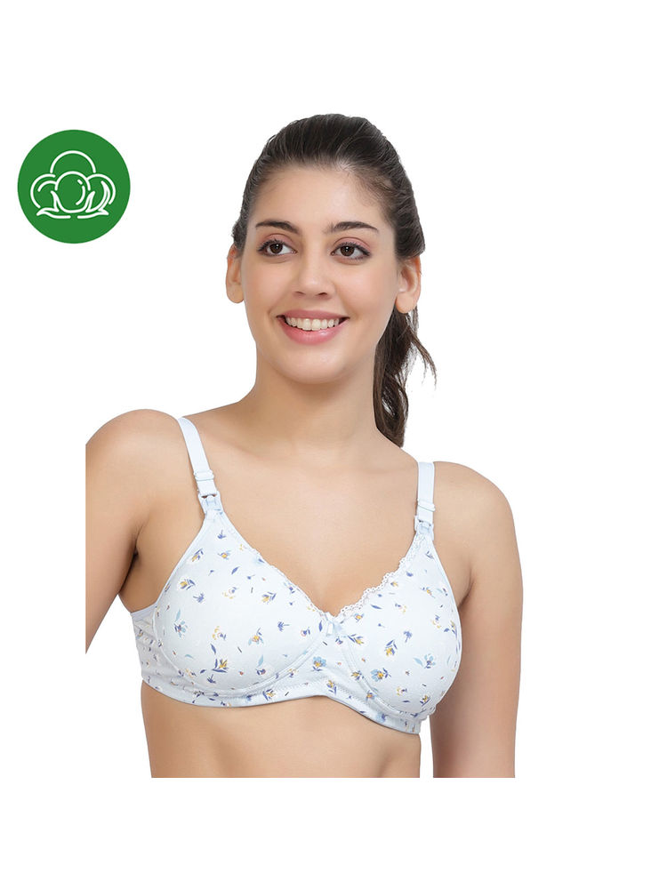 Inner Sense Organic Cotton Padded Maternity Printed Bra-picture-12