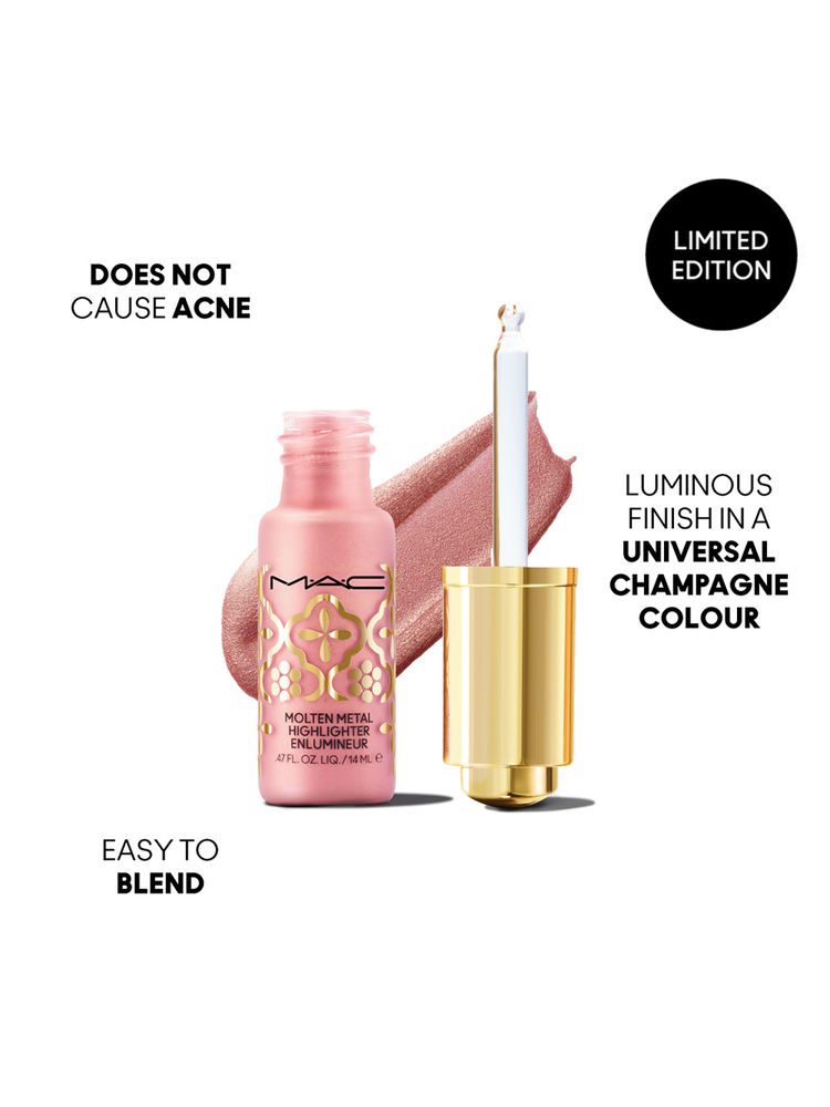M.A.C Molten Metal Highlighter - Bling-A-Ling! (Embroidered Opulence Collection)-image-34