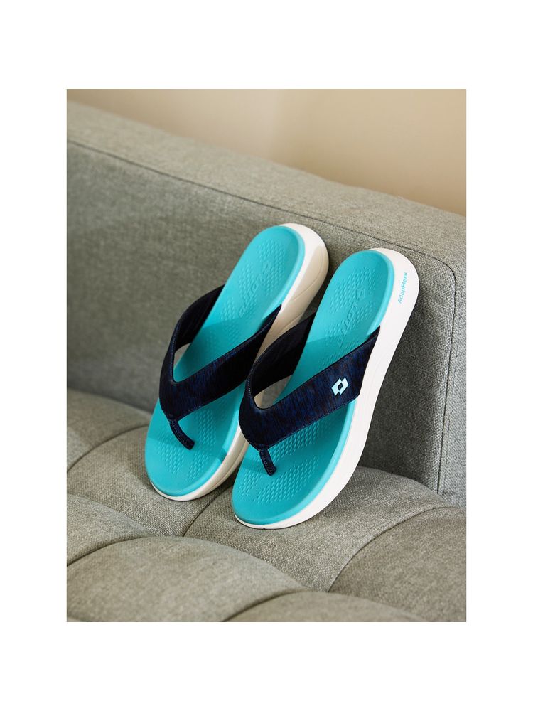 LOTTO Evernote Navy Blue Flipflops for Women-image-34
