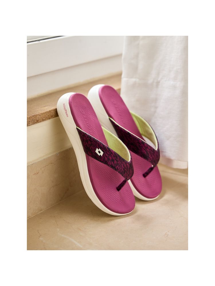 LOTTO Evernote Pink Flipflops for Women-picture-0
