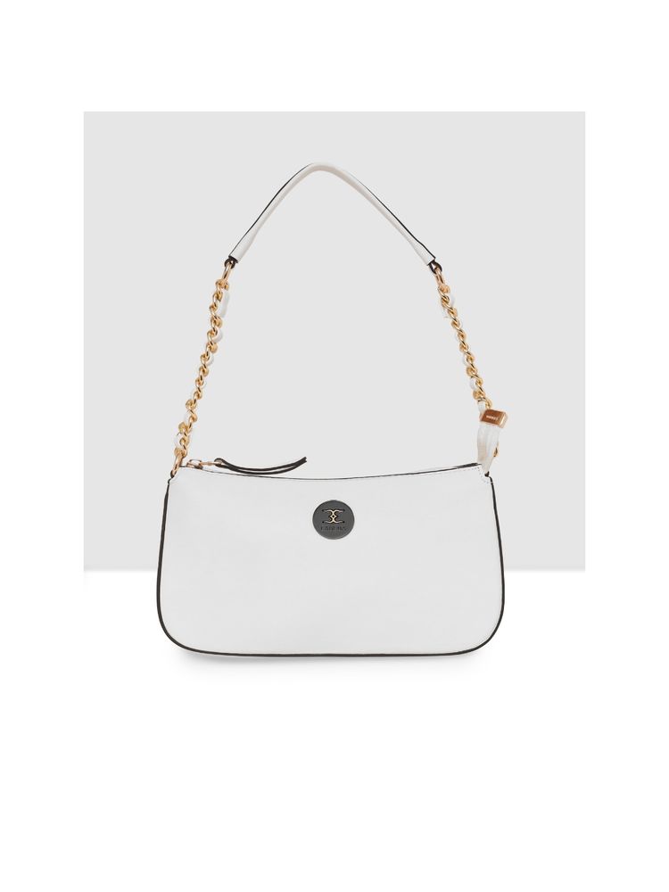 ESBEDA White Colour Chain Handle Shoulder Bag for Women-picture-36