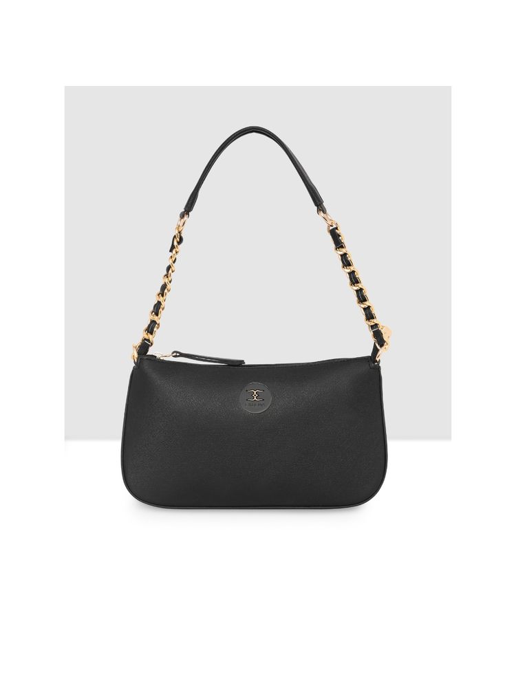 ESBEDA Black Colour Chain Handle Shoulder Bag for Women-picture-23