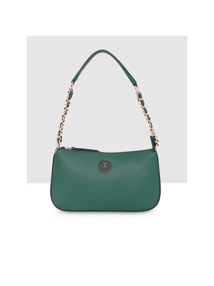 ESBEDA Green Colour Chain Handle Shoulder Bag for Women-picture-19