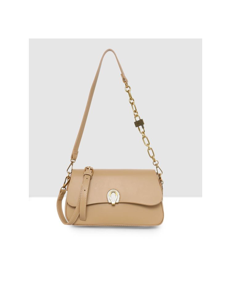 ESBEDA Beige Casual Elegant Sling Bag with Detachable Strap-picture-25