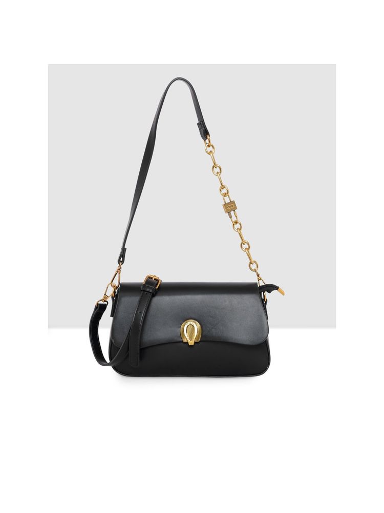 ESBEDA Black Casual Elegant Sling Bag with Detachable Strap-picture-36