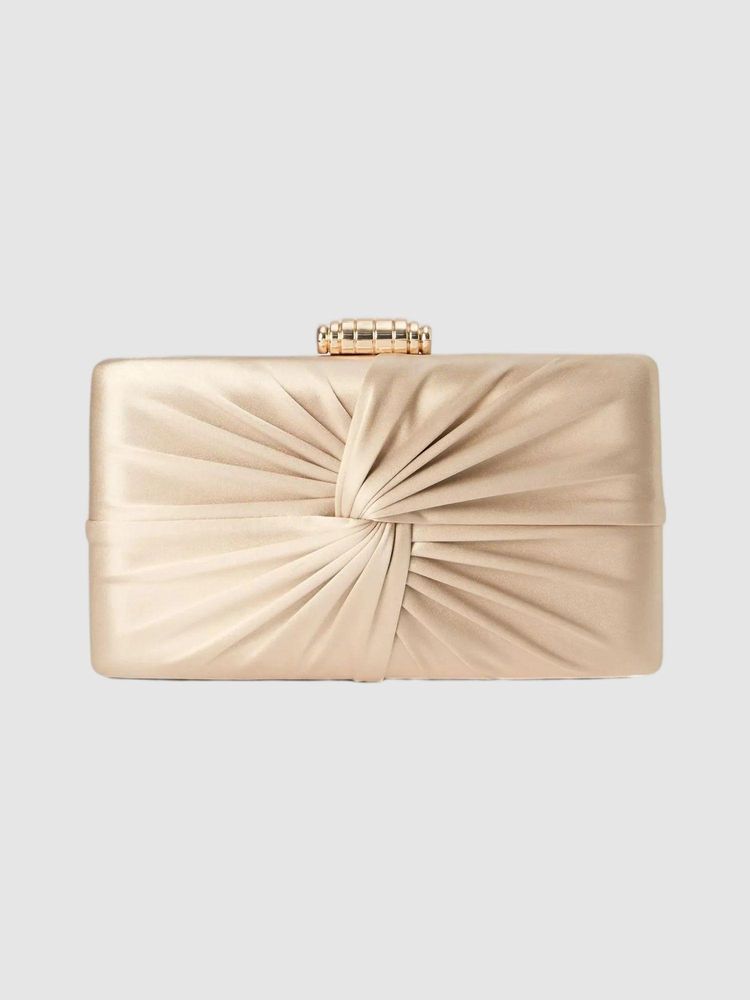 Forever New Tate Twist Satin Hardcase Clutch With Detachable Strap-picture-13