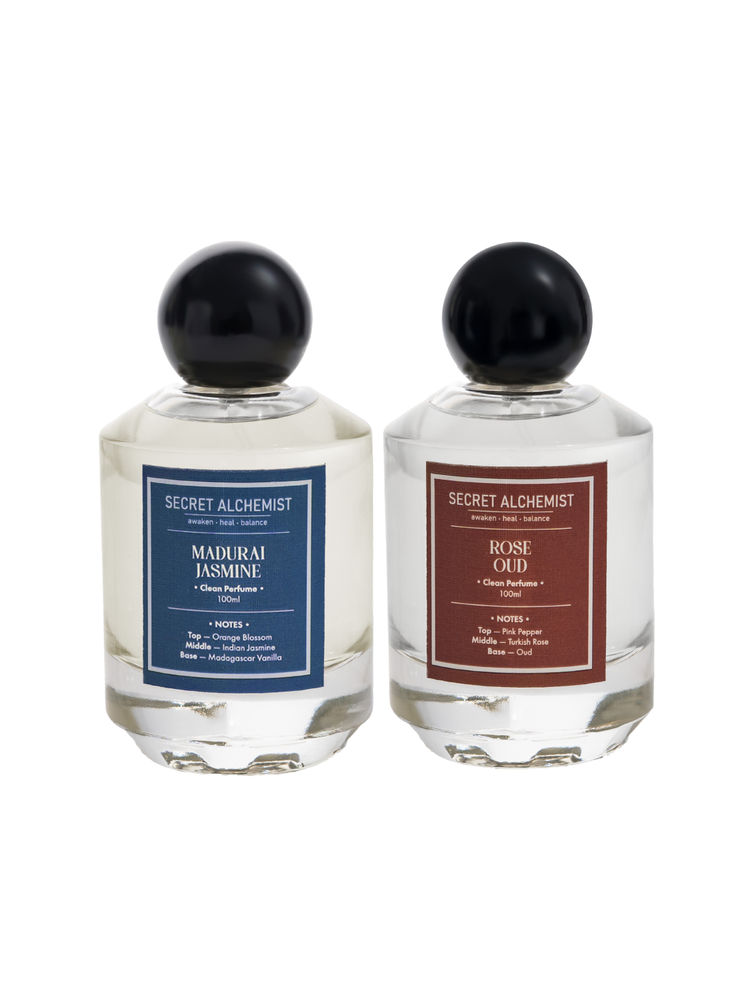 Secret Alchemist Rose Oud + Madurai Jasmine EDP Combo-image-37