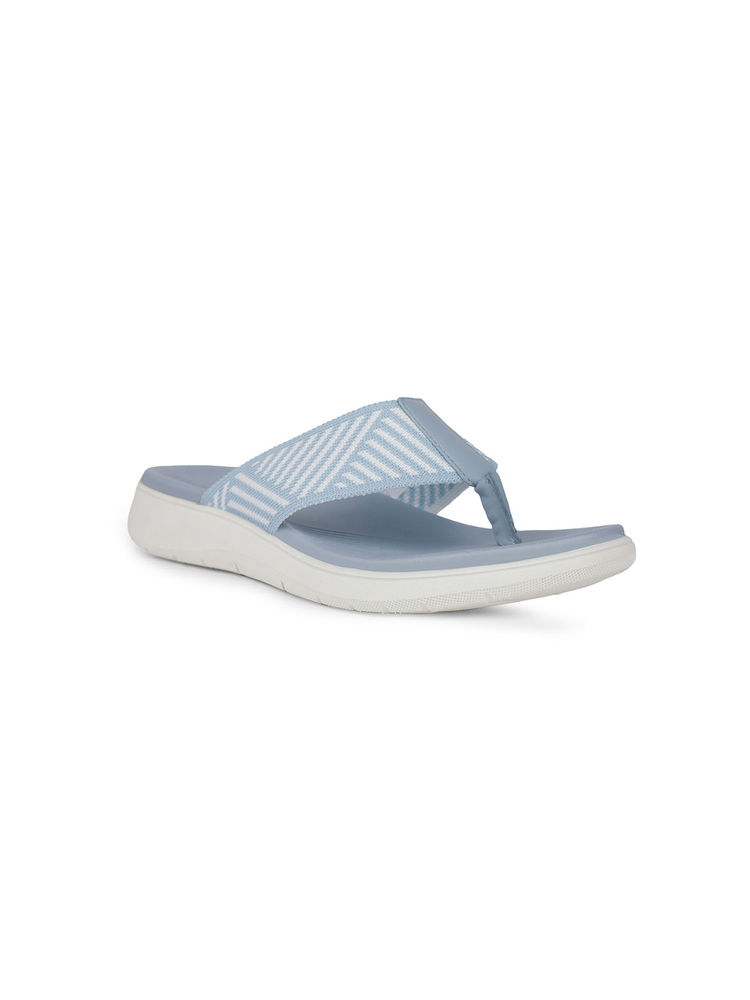 Bata Women Blue Flipflops-picture-25