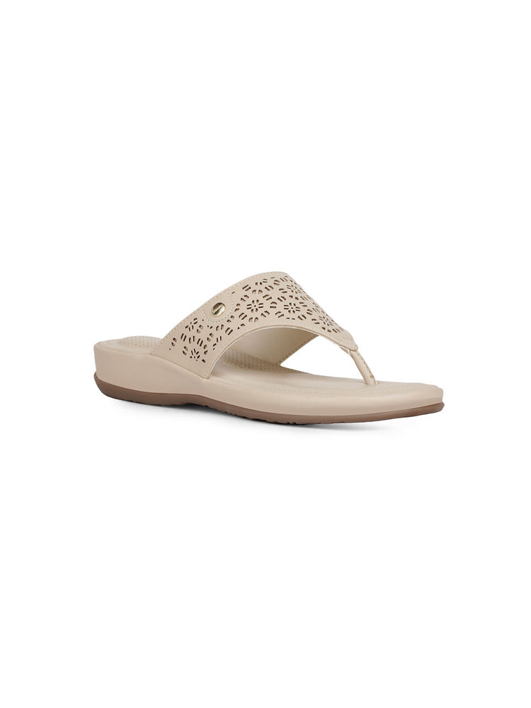 Bata Women Beige Sandals-picture-34