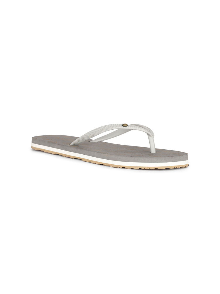 Bata Women Grey Flipflops-picture-22