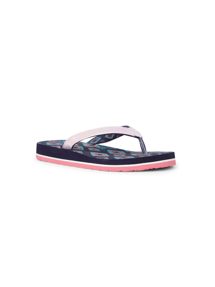 Bata Women Purple Flipflops-image-32
