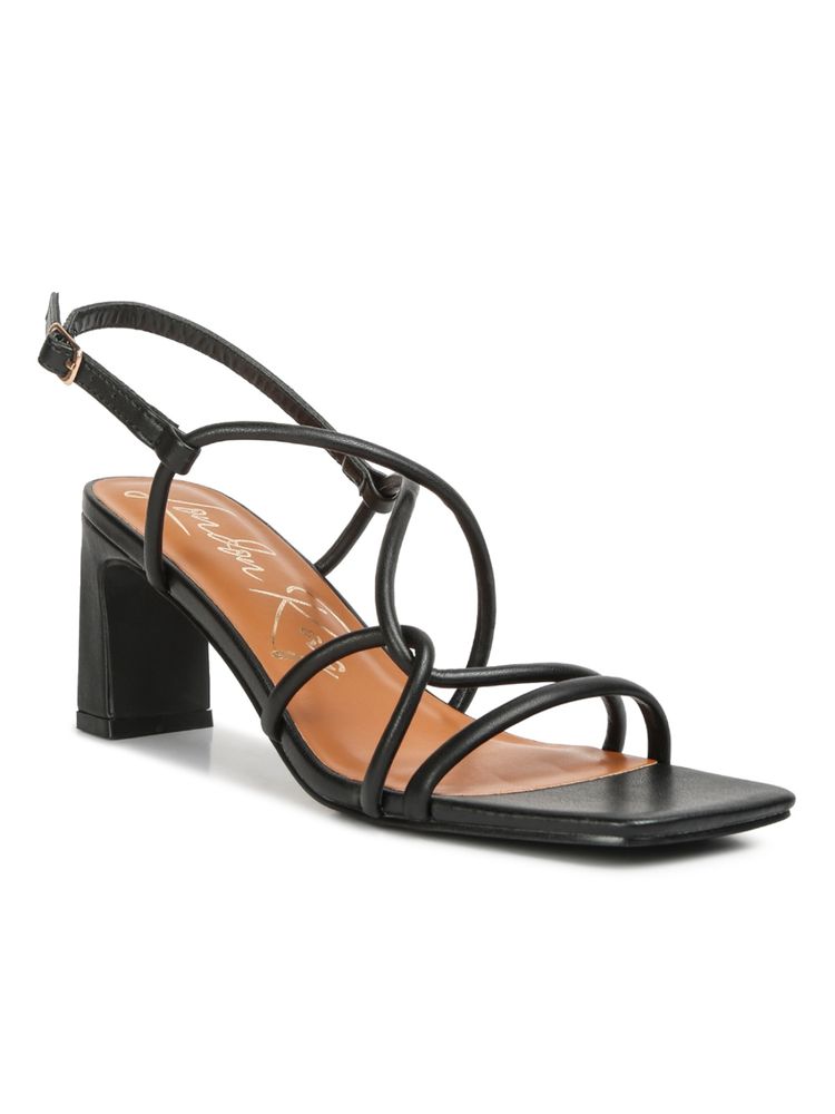 London Rag Solid Black Heels-picture-12