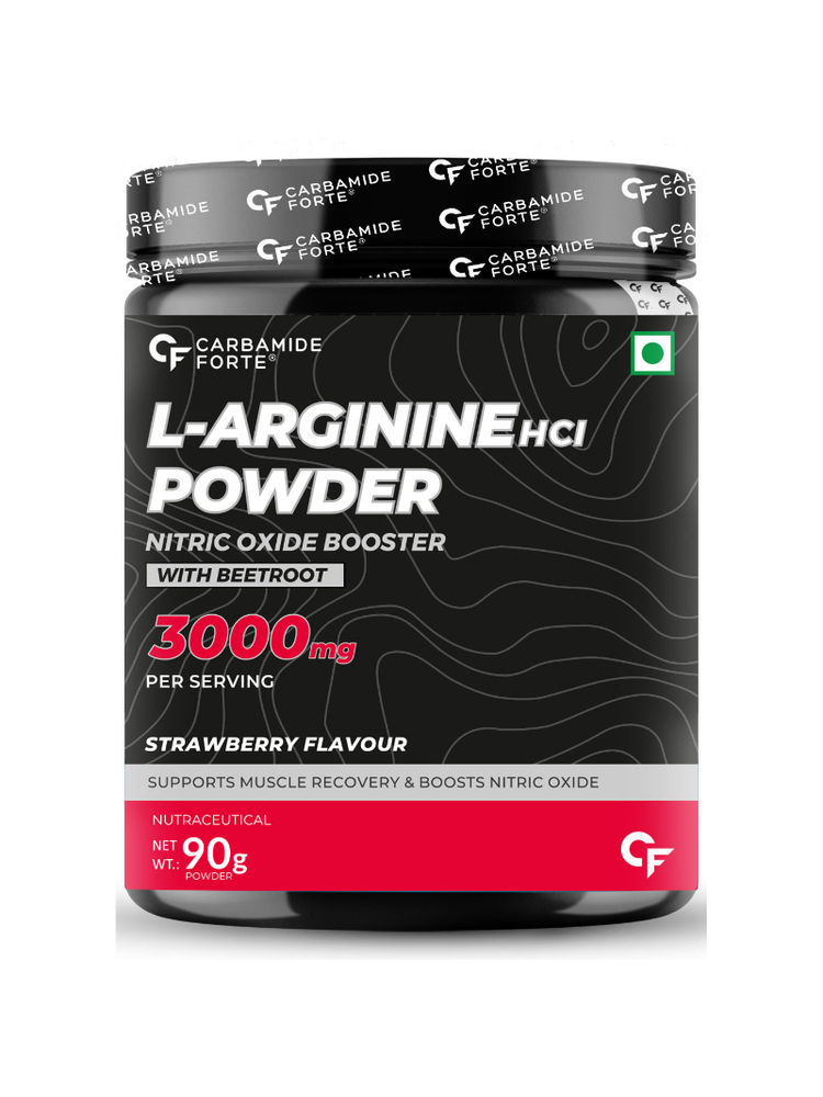 Carbamide Forte L-Arginine HCI 3000mg Powder - Strawberry