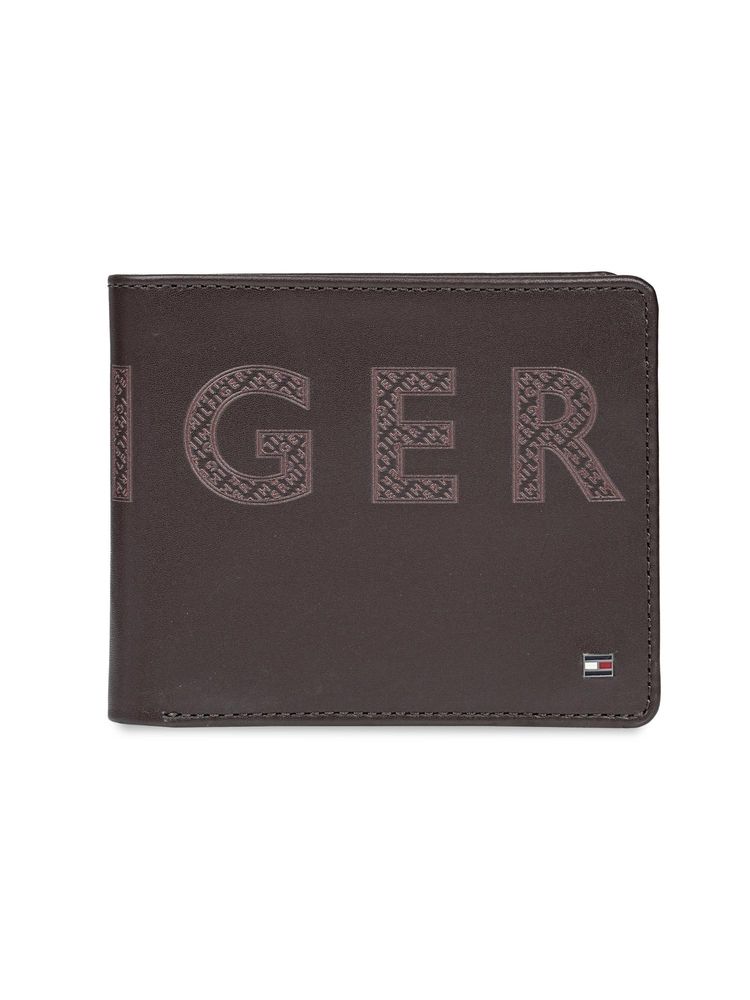 tommy hilfiger accessories Tommy Hilfiger Mens Leather Global Coin Anapolis Wallet - Brown-picture-30