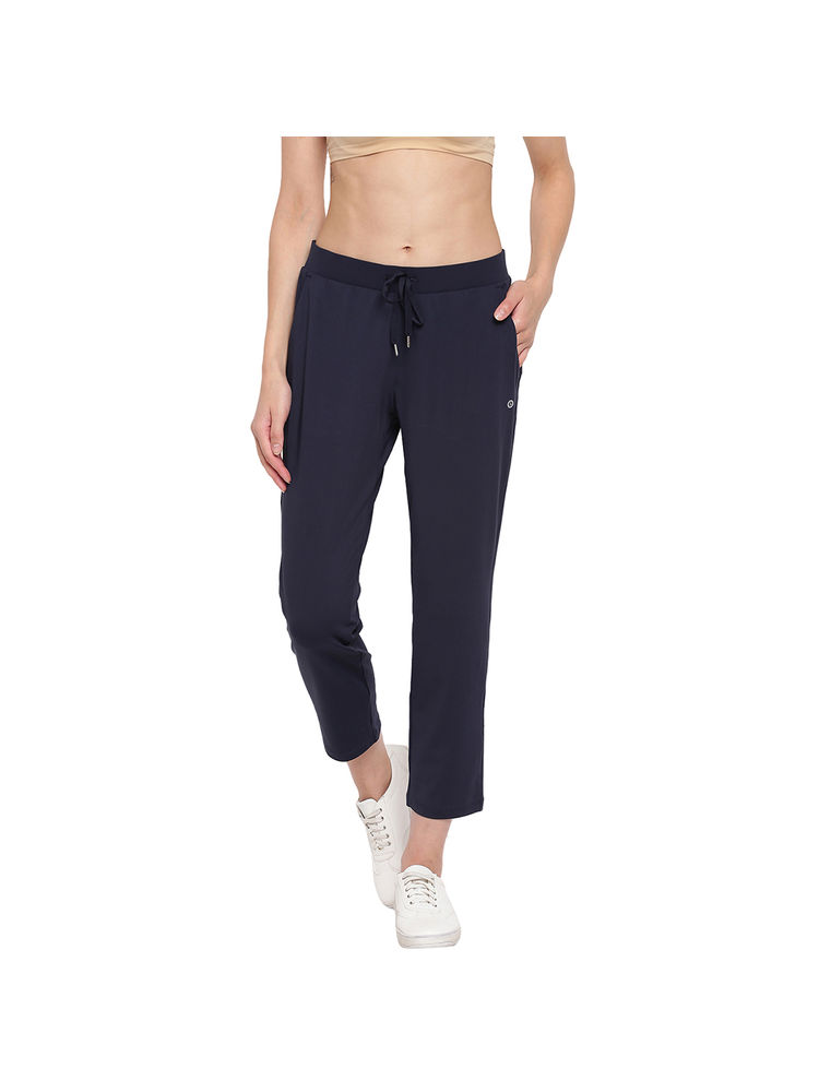 Enamor Athleisure E068 Women's Relaxed Fit Pants - Blue-picture-11