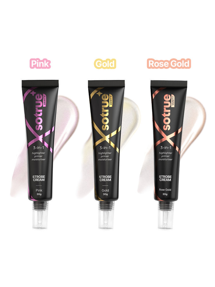 Sotrue Shades Of Glow-Strobe Cream Set Of 3-picture-11