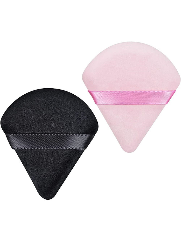 FYOLI Triangle Pizza Powder Puff And Beauty Blender (Colour May Vary)