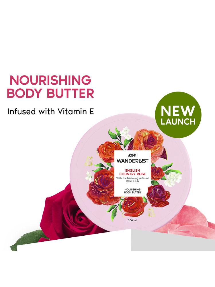 Wanderlust English Country Rose Body Butter