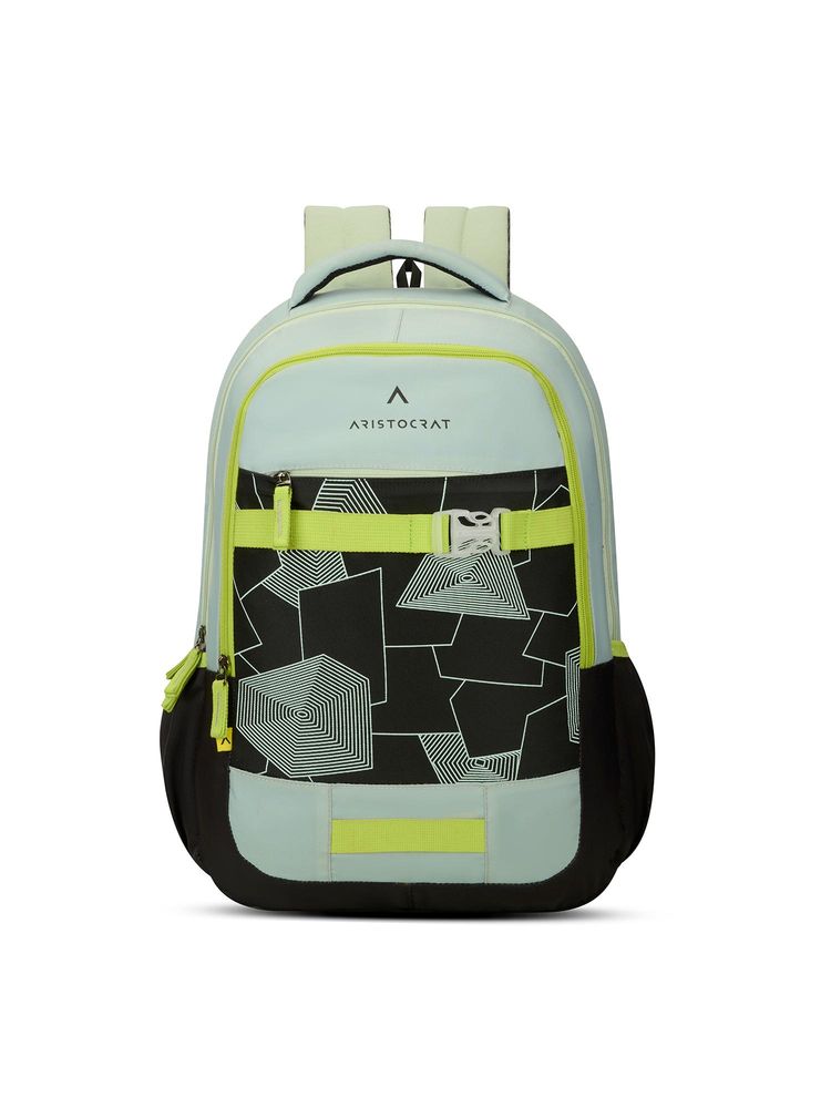 Aristocrat Unisex Buzz Blue and Black Casual Backpack-picture-23