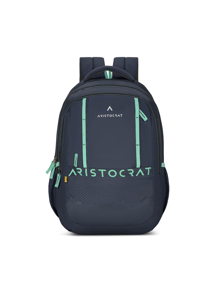 Aristocrat Unisex Grid 15.6 Compatible Laptop Backpack - Blue-picture-10