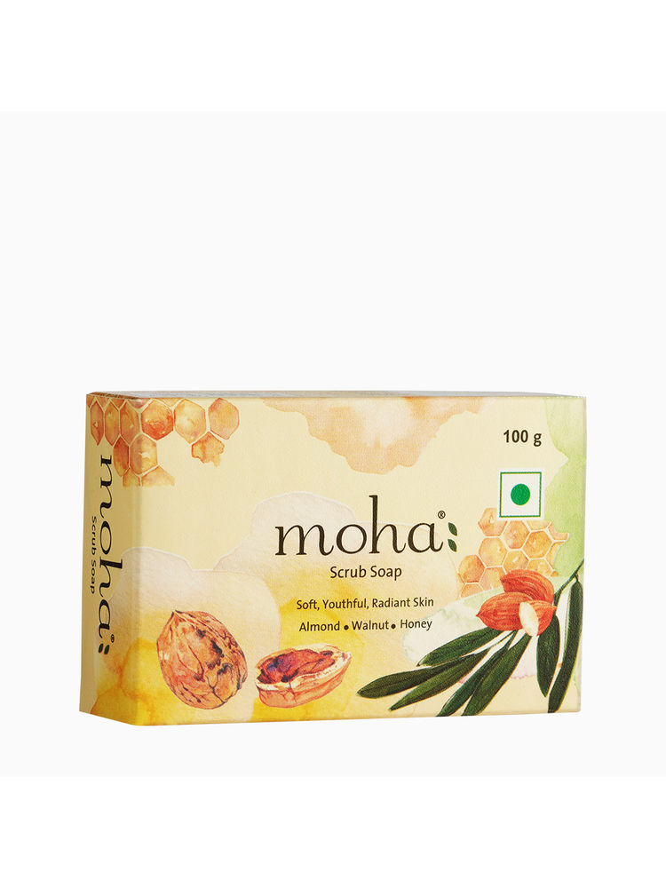 Moha Scrub Soap Exfoliate For Soft Youthful And Radiant Skin-image-4