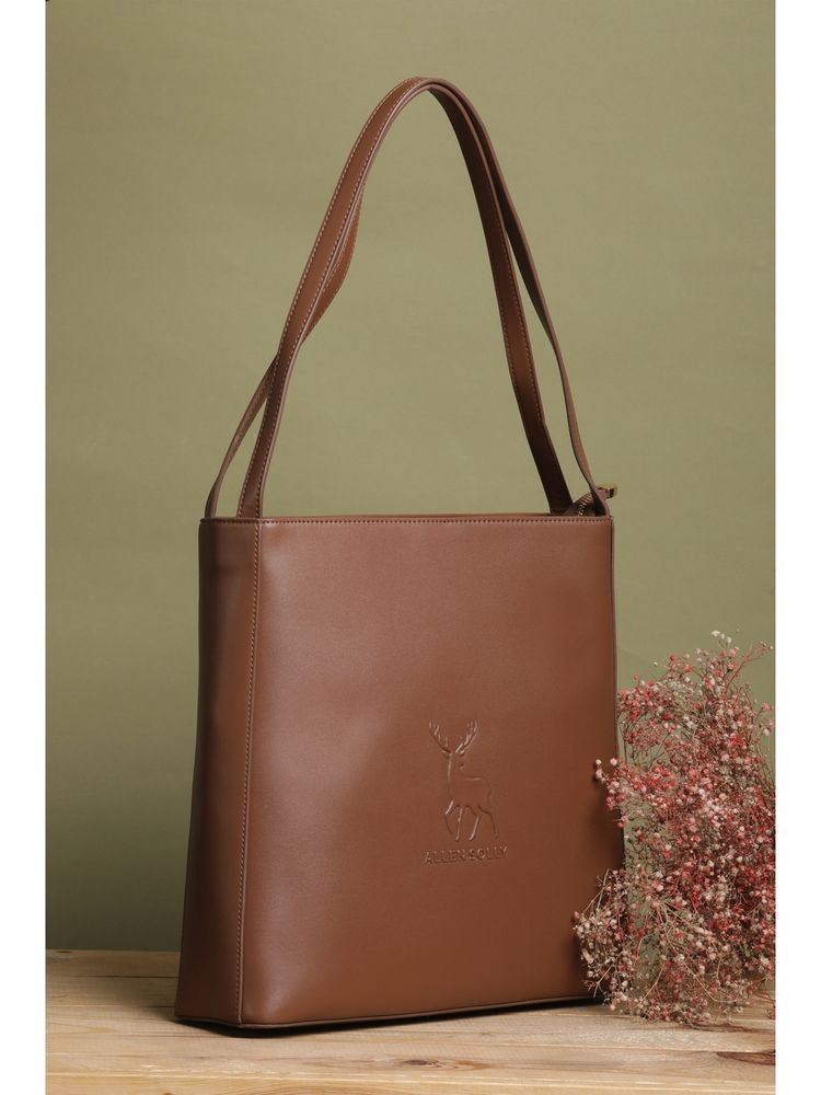 Allen Solly Women Brown Casual Handbag-picture-35