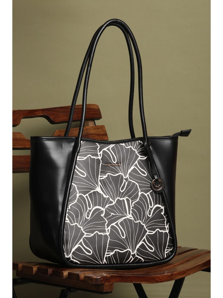Allen Solly Women Black Casual Tote Bag-picture-14
