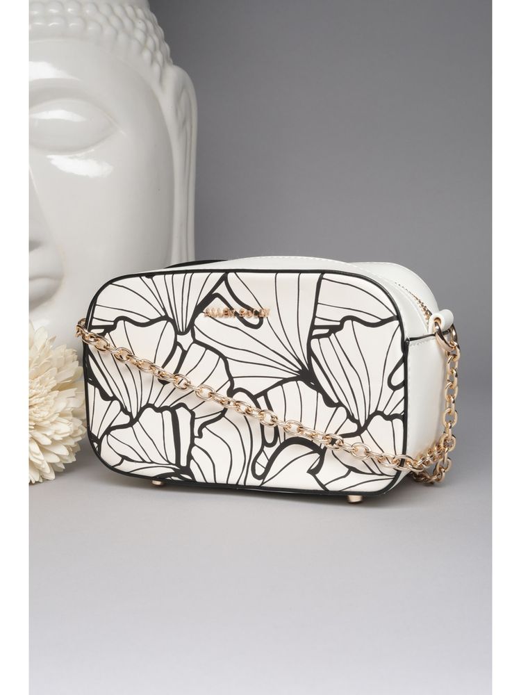 Allen Solly Women White Casual Sling Bag-picture-10