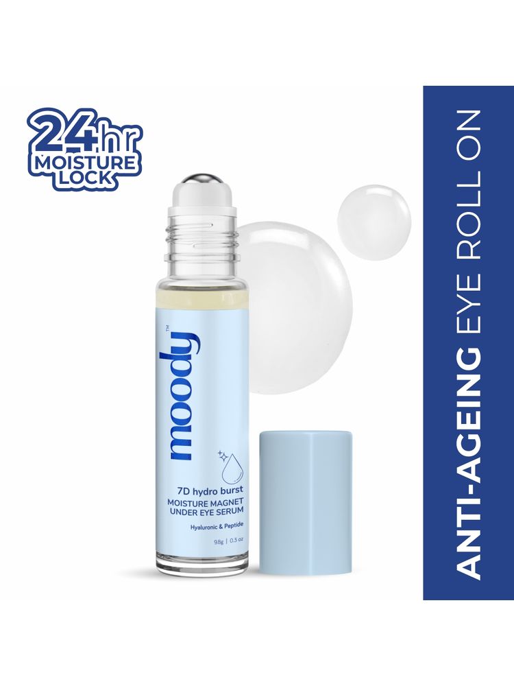 Moody Under Eye Roll On With Hyaluronic,Peptides & Vitamin E- Under Eye Serum For Dark Circles-picture-24