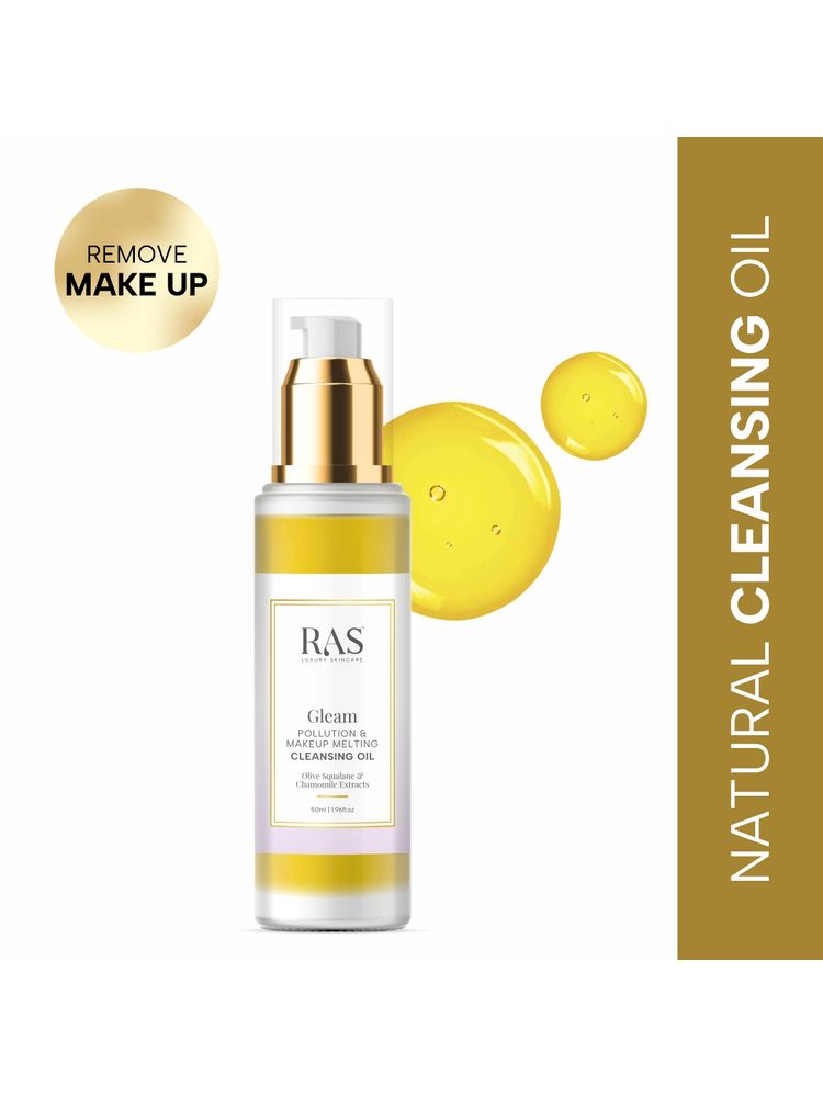 RAS Luxury Oils Gleam - Pollution And Makeup Melting Cleansing Oil-picture-16