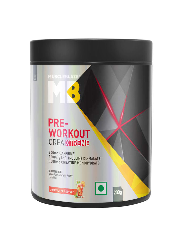 MuscleBlaze Pre Workout Crea-Xtreme - Berry Lime-image-31