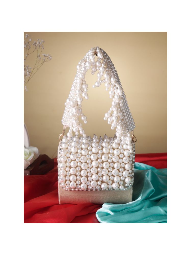 SWISNI Golden Moti Mini Flap Clutch Bag (S)-picture-42