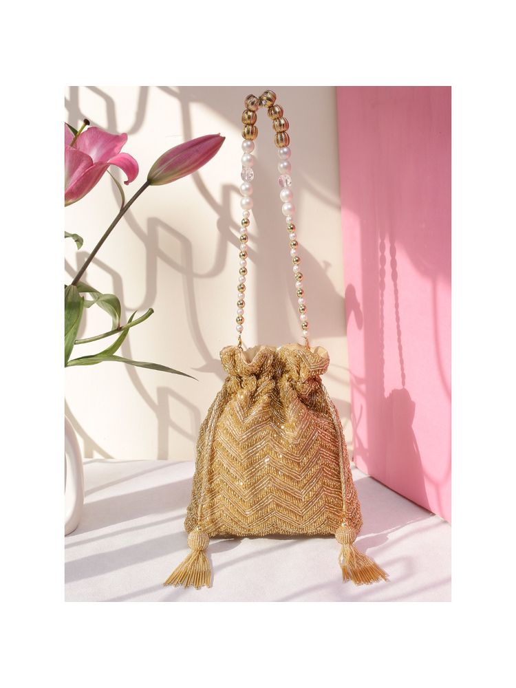 SWISNI Classic Latest Fashionable Potli Bag For Women (S)-picture-39