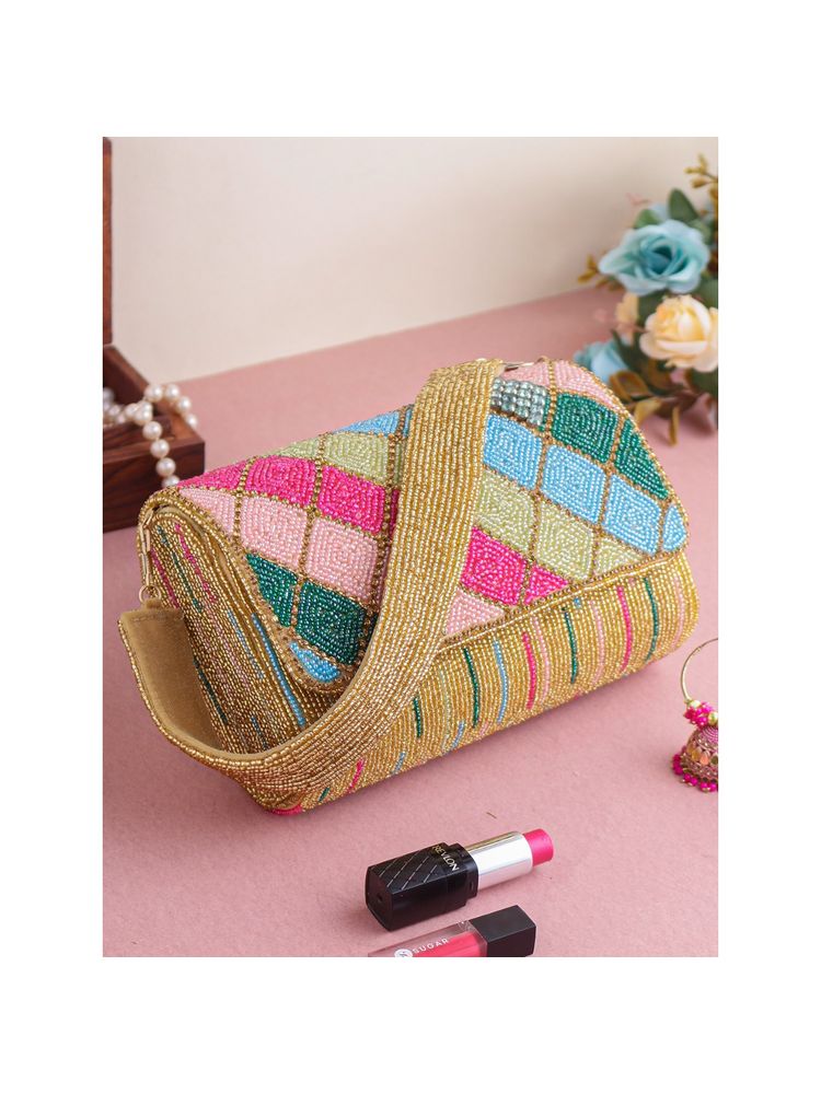 SWISNI Multi Flap Clutch Bag (S)-image-42