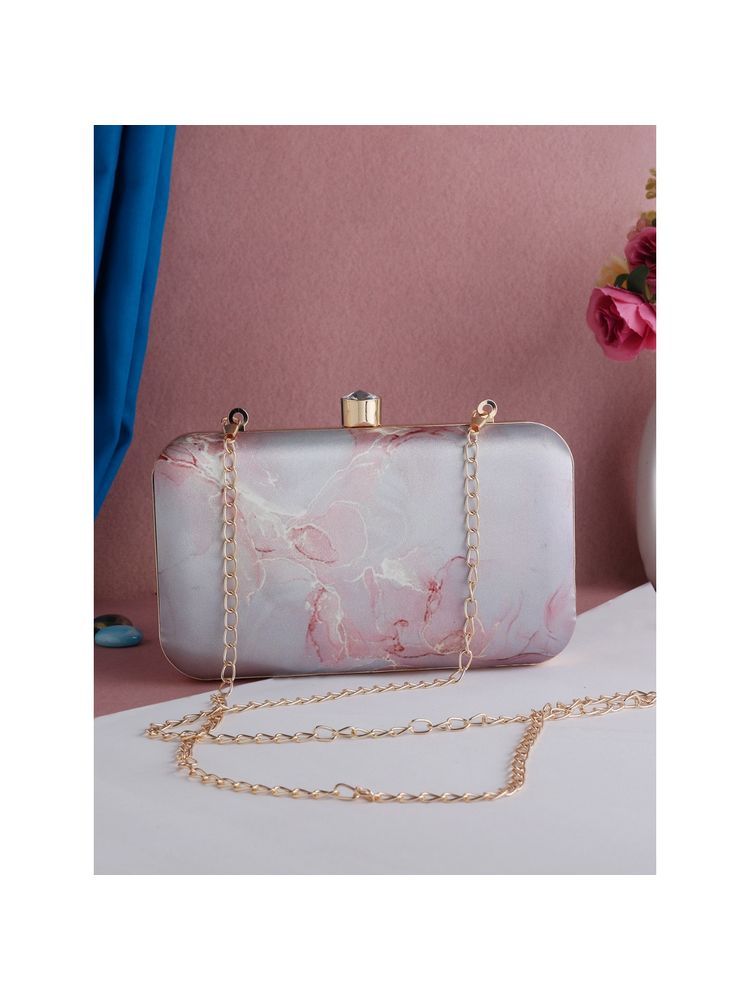 SWISNI Abstract Digital Printed Clutch Bag (S)-picture-21