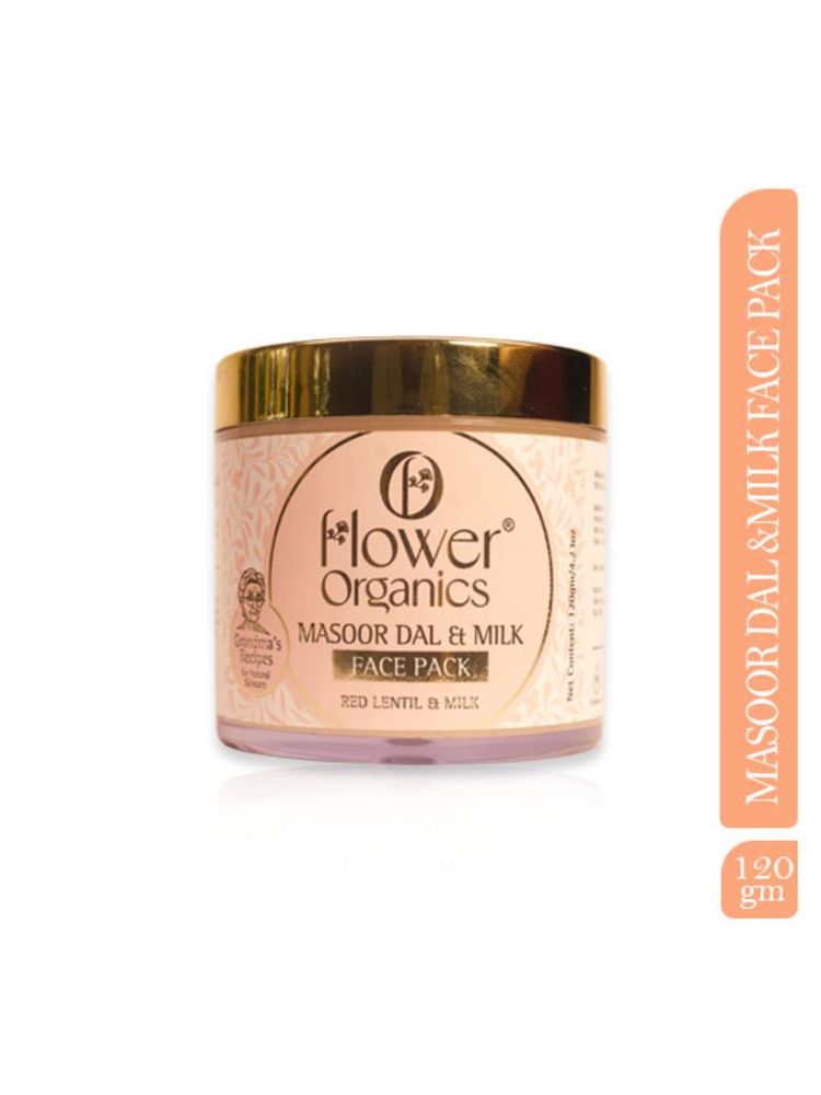 Flower Organics Masoor Dal & Milk Face Pack-picture-17