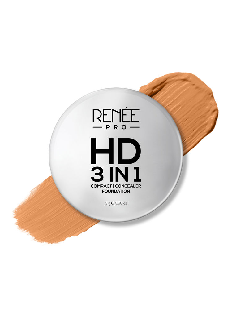 Renee Cosmetics Pro HD 3-IN-1 Compact - Amande-picture-13