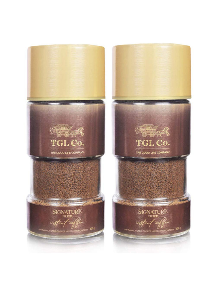 TGL Co. Signature Instant Filter Coffee Powder (Pack of 2) Boost Energy No Artificial Flavour-image-17