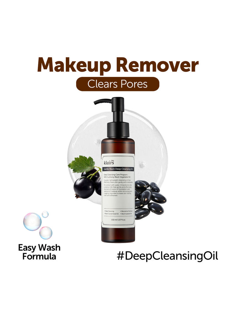 Klairs Gentle Black Deep Cleansing Oil-picture-17