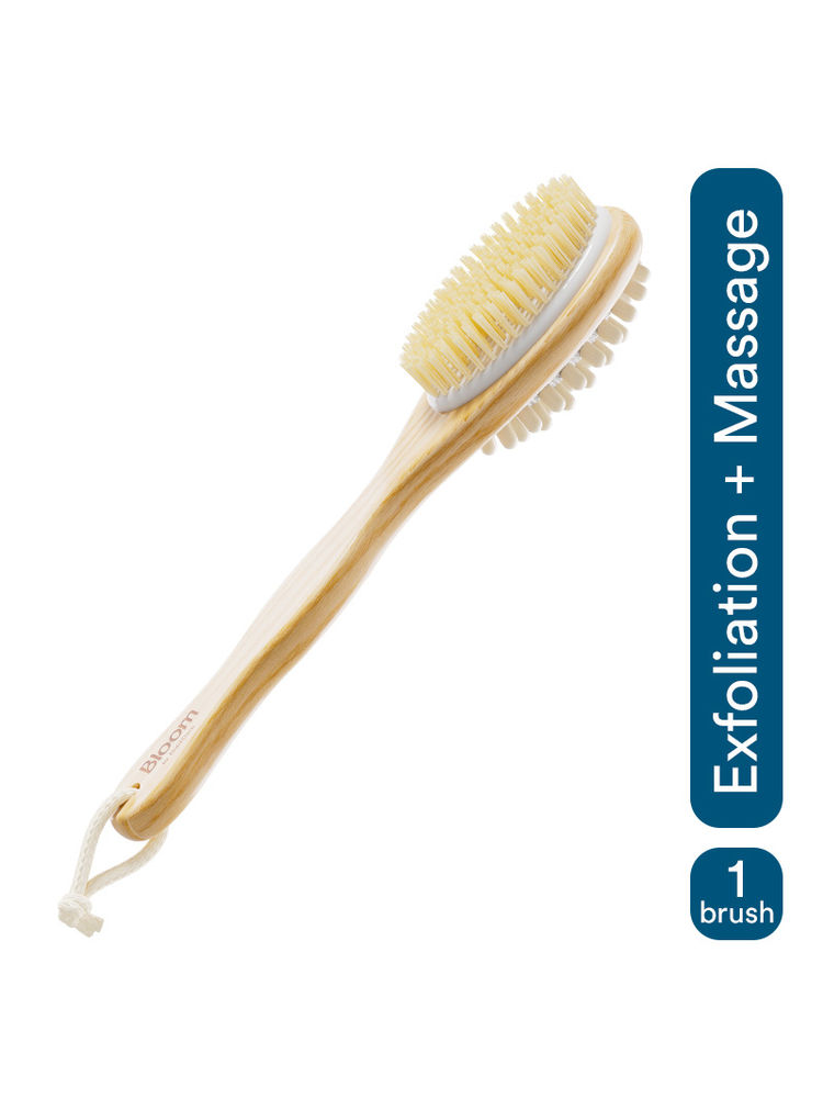 Bloom by Boldcare Exfoliating Dry Long Bath Brush Lymphatic Drainage & Cellulite Management-image-3
