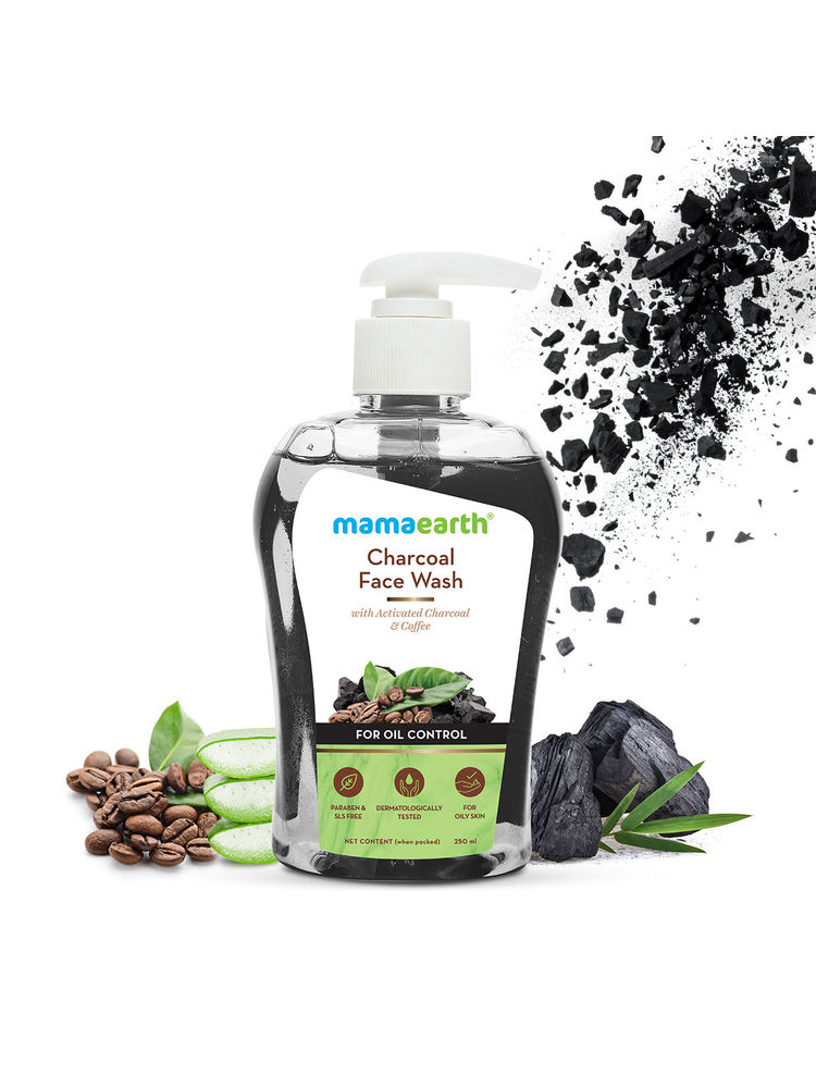 Mamaearth Charcoal Face Wash With Activated Charcoal And Coffee For Oil Control-picture-28