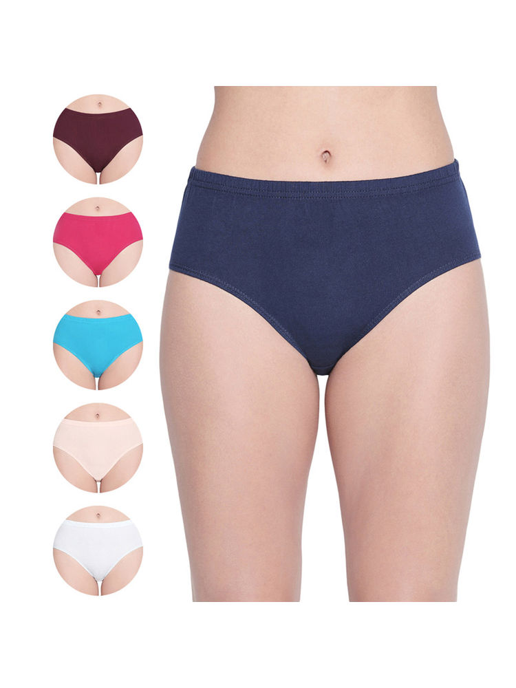 BODYCARE Pack of 6 100% Cotton Classic Panties in E2CD - Multi-Color-picture-41