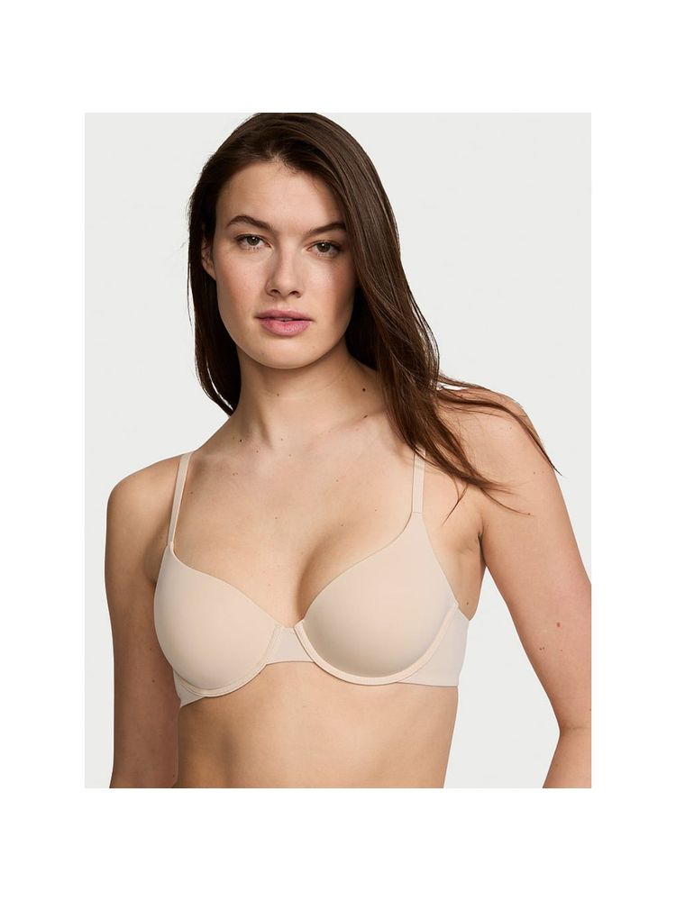 victoria's secret intimates Victoria's Secret Beige The T-Shirt Lightly Lined Smooth Demi Bra-picture-23