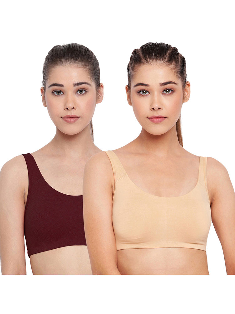 Enamor Low Impact All Day Comfort Non Padded Wirefree High Coverage Everyday Bra SB06-picture-14